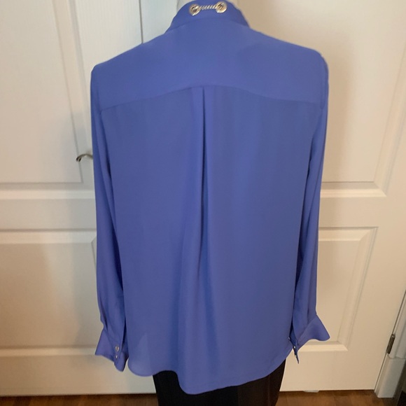 Marciano lavender cowl neck blouse - Picture 3 of 5